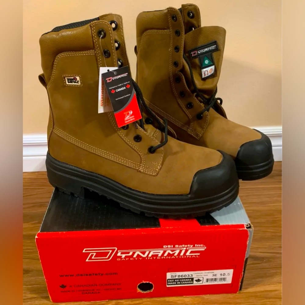 Dynamic safety footwear